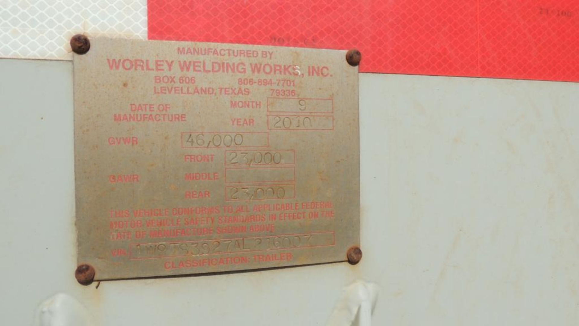 Worley Welding Works Tanker - Image 11 of 11