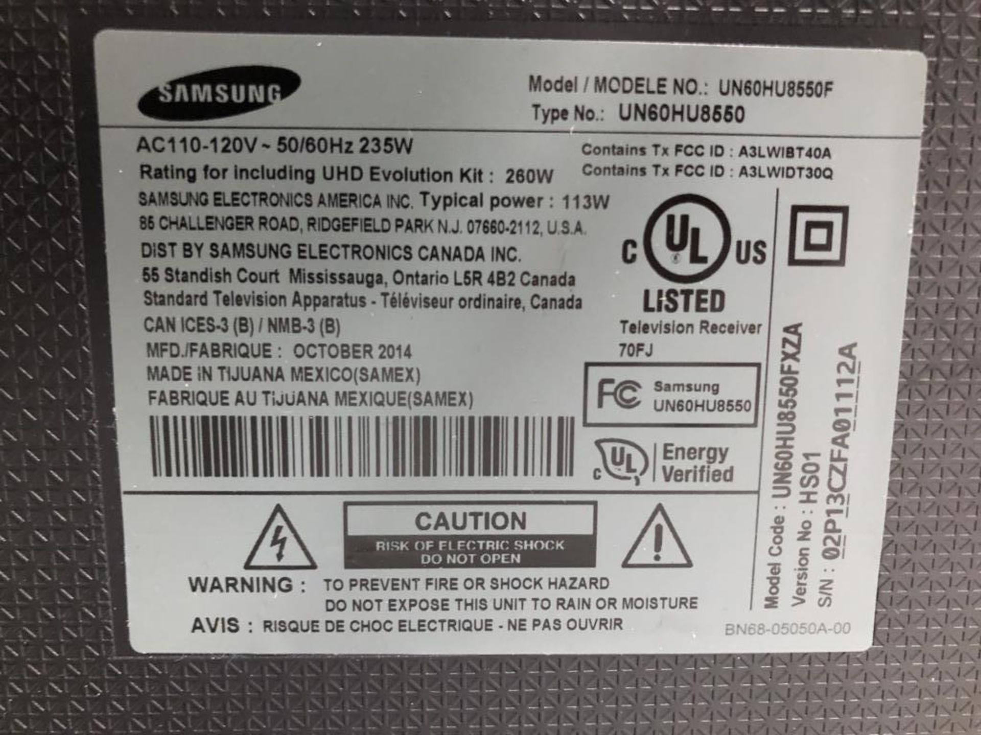 Samsung 4K UHD 65" Smart HDTV - Image 2 of 2