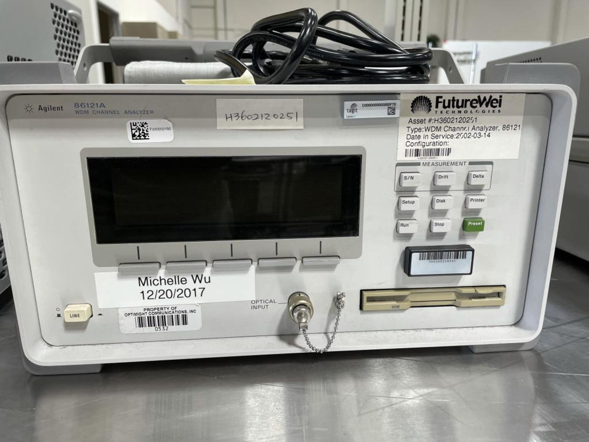 Agilent Channel Analyzer