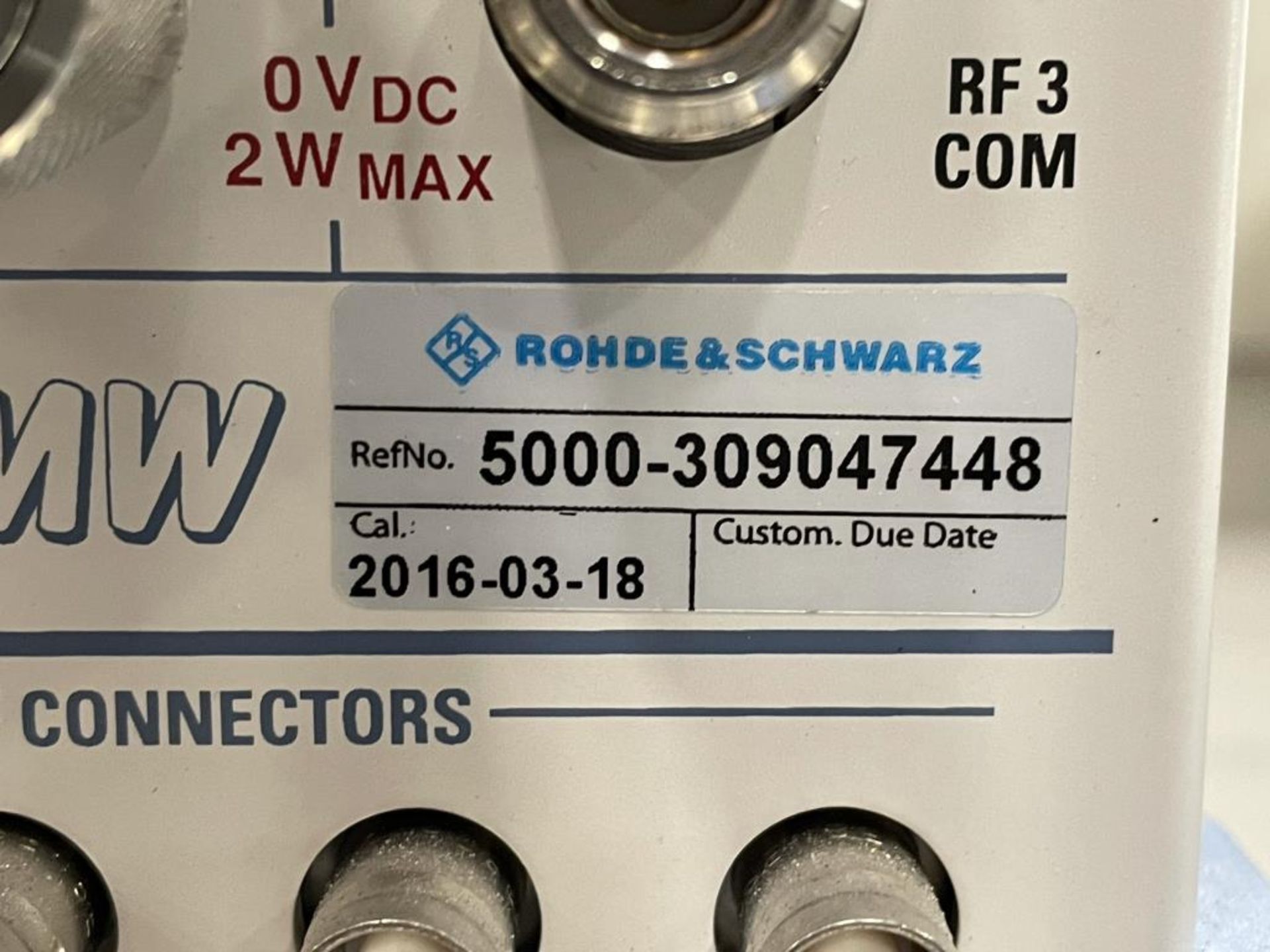 Rohde & Schwarz CMW 500 Wideband Radio - Image 6 of 6