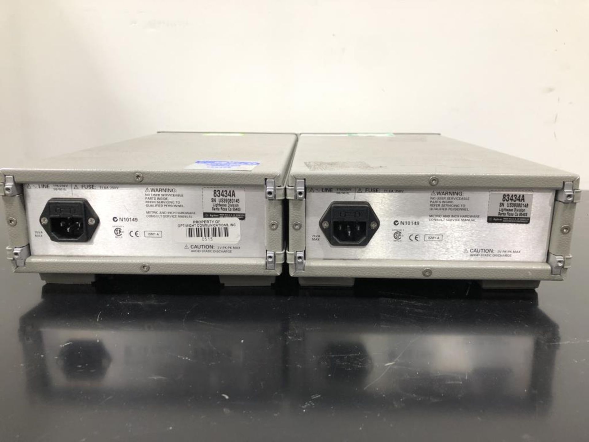 Agilent 83434A Lightwave Transmitter - Image 2 of 2