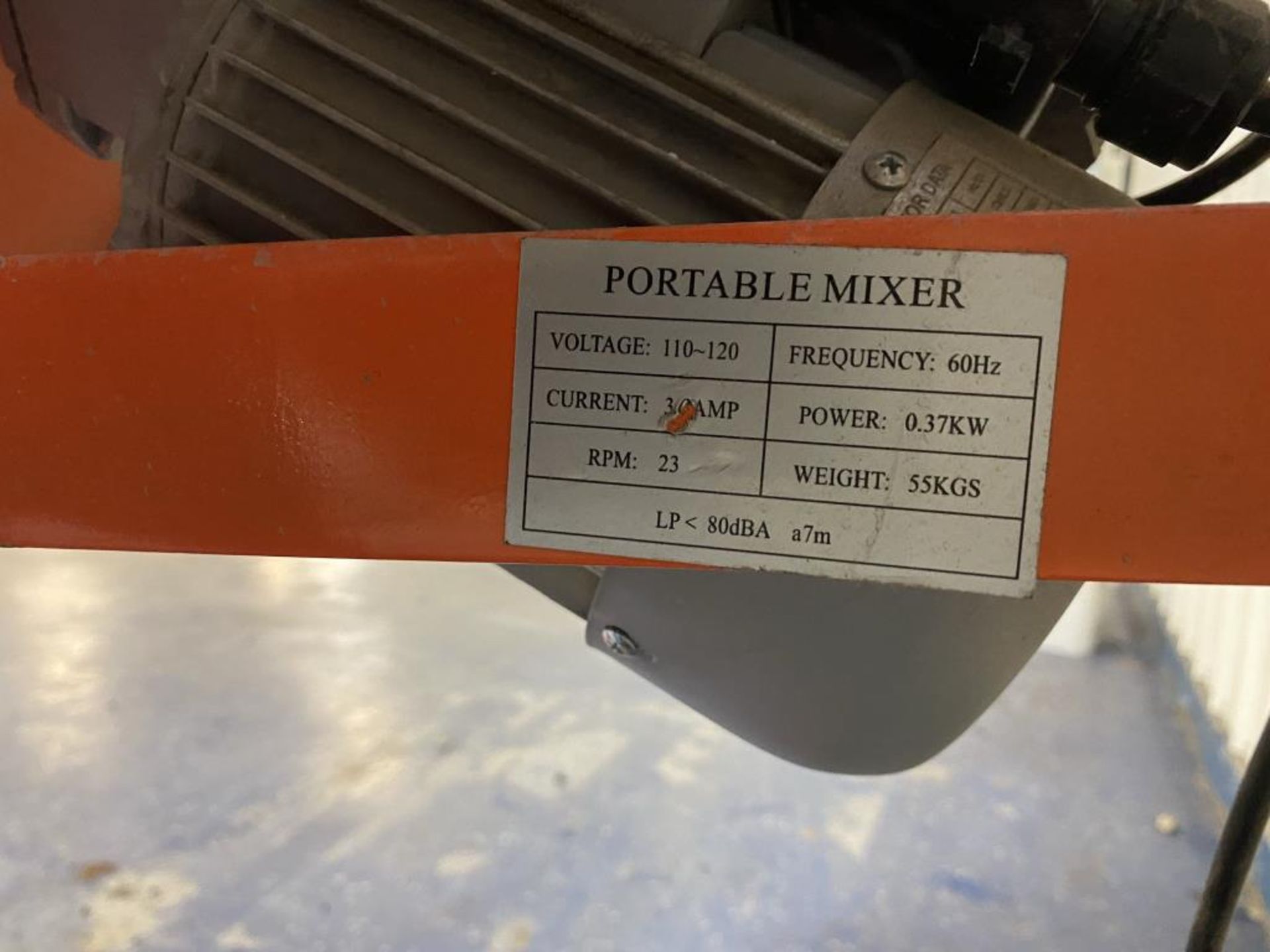 Portable Mixer - Image 5 of 5