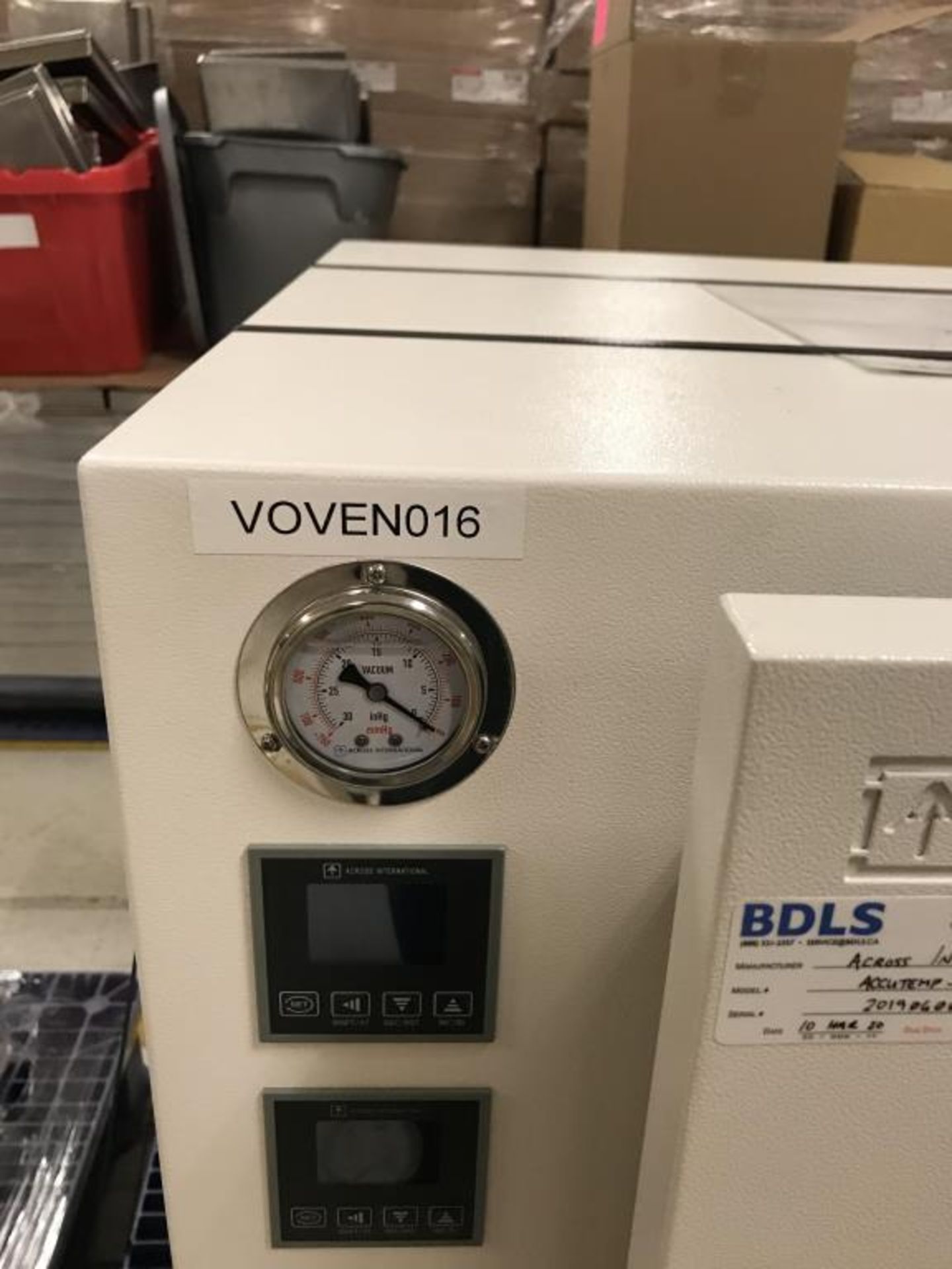 Accutemp Vacuum Oven - Image 2 of 4