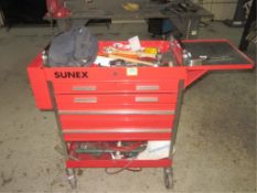 Tool Cart with Hand Tools