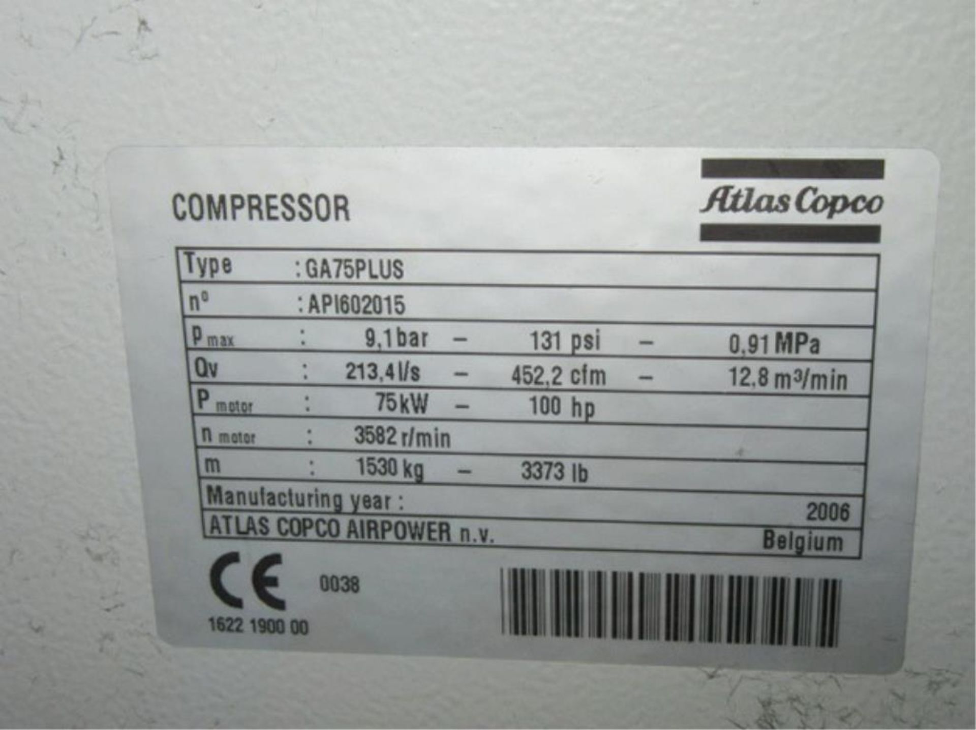 Air Compressor - Image 3 of 5