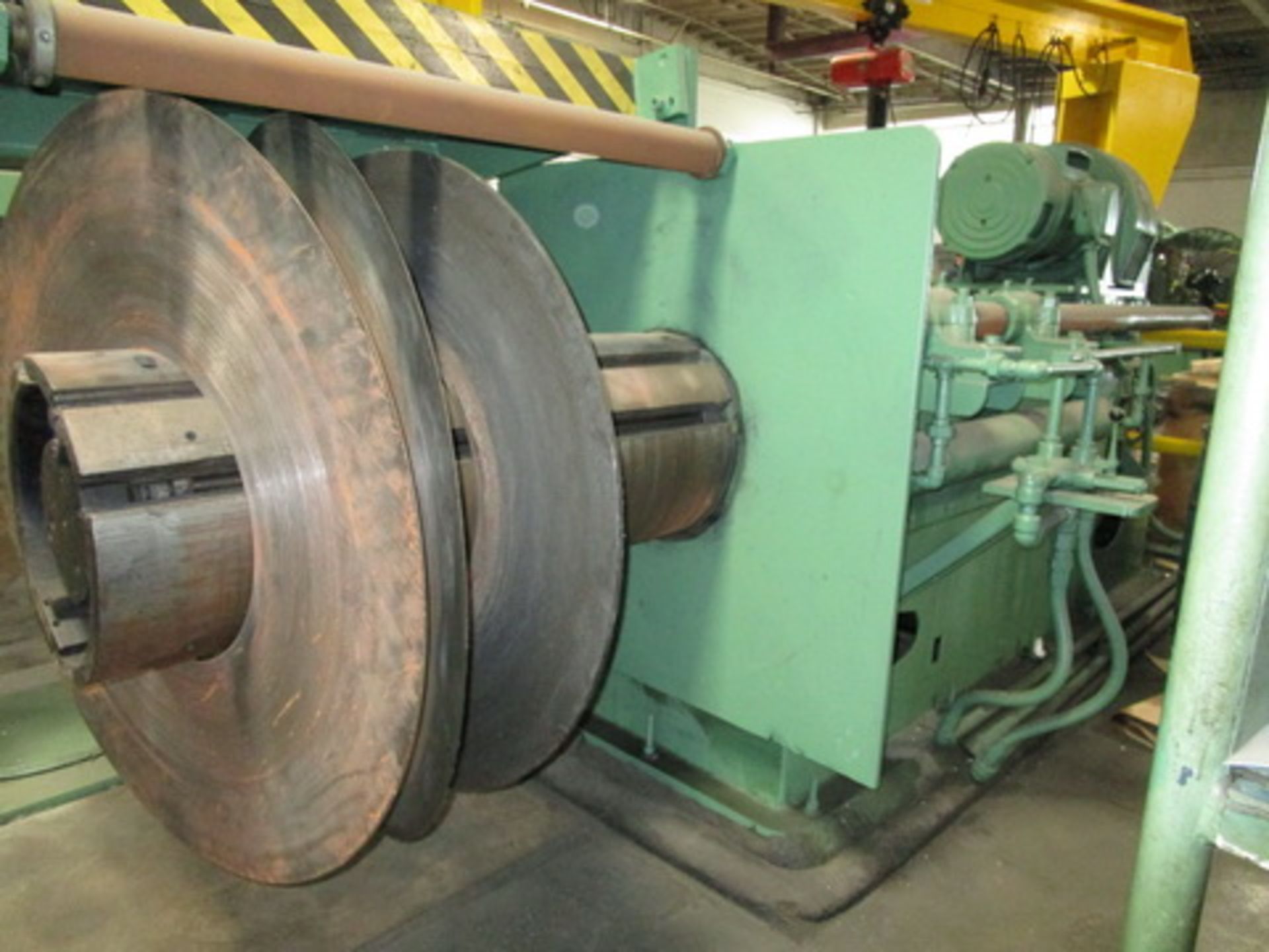 48" x 20,000 lb. Pull Through Slitting Line - Image 6 of 10