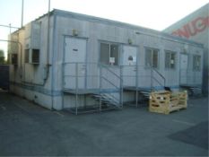 Double Wide Furnished Office Trailer