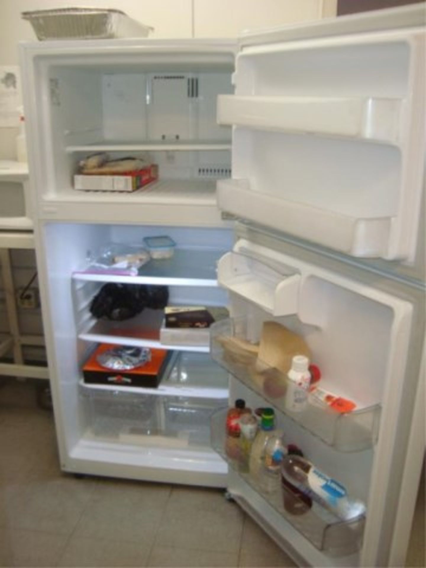Refrigerator & Microwave - Image 2 of 5