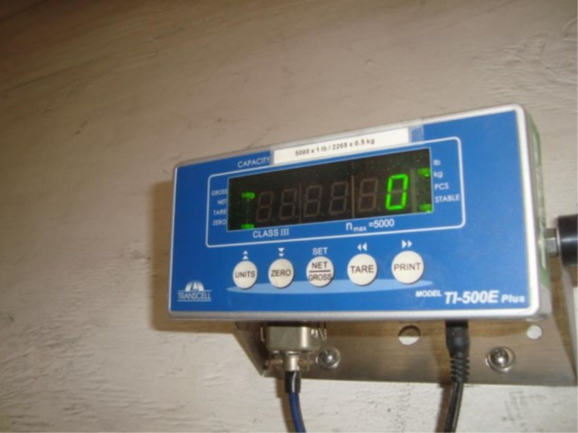 5,000 lb. Cap 48" X 48" Platform Scale - Image 3 of 3