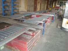 10" Roller Conveyor.