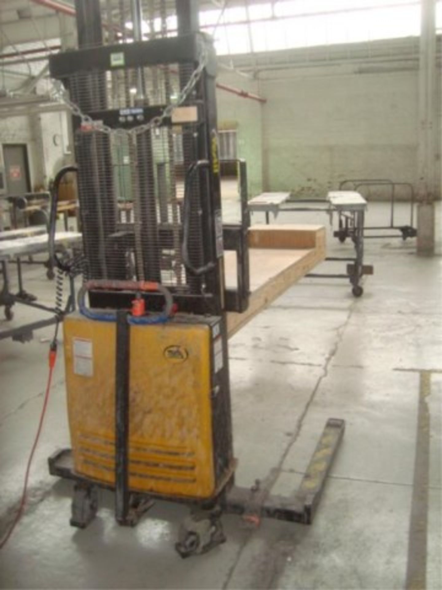 2.,000 lb. Cap Electric Stacker Lift - Image 3 of 6