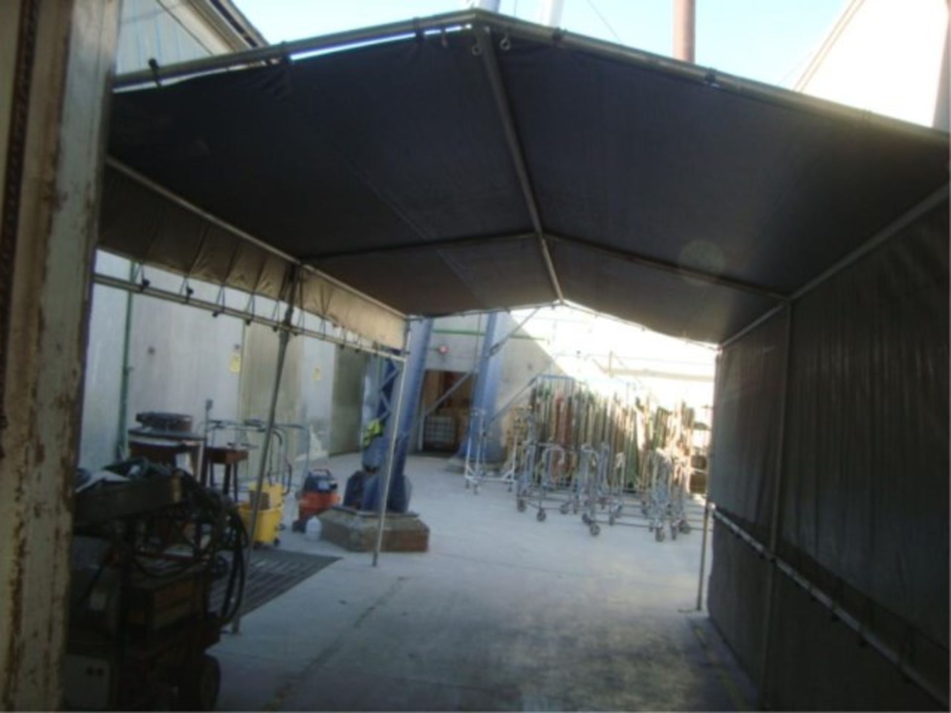 Modular Heavy Duty Canvas Carport - Image 5 of 11