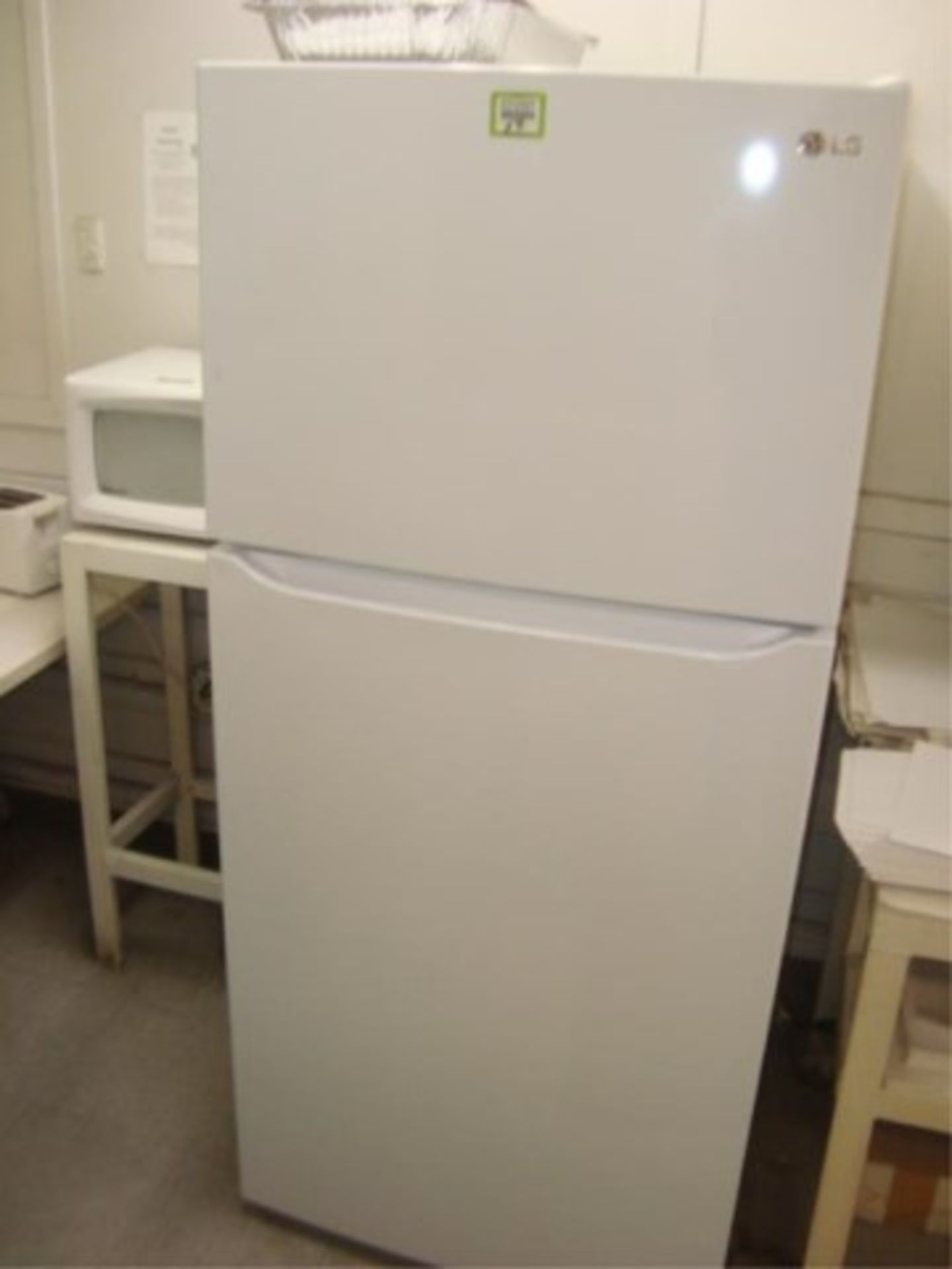 Refrigerator & Microwave - Image 5 of 5