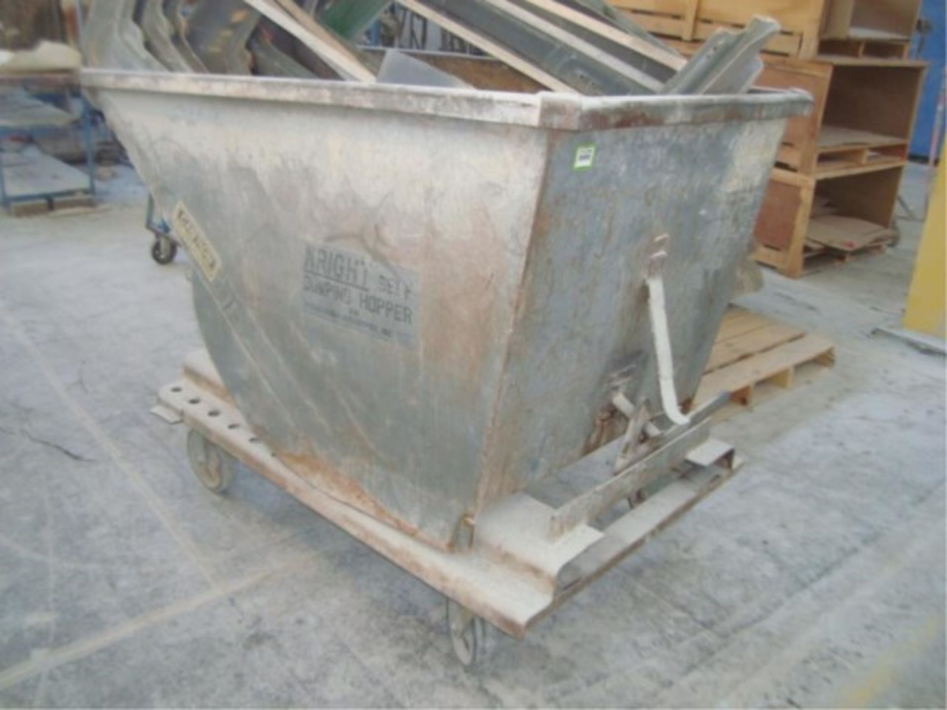 Mobile Self Dumping Hopper