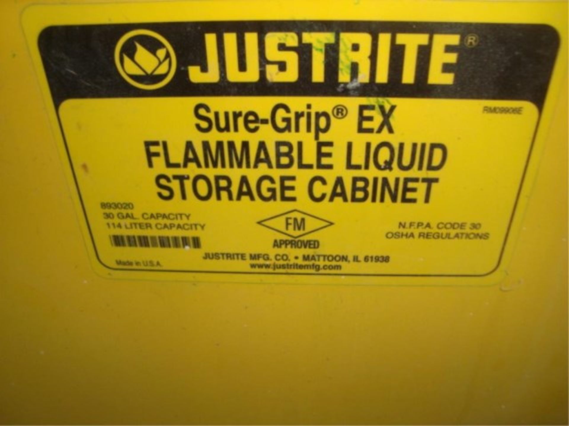 Flammables Storage Cabinet - Image 3 of 3