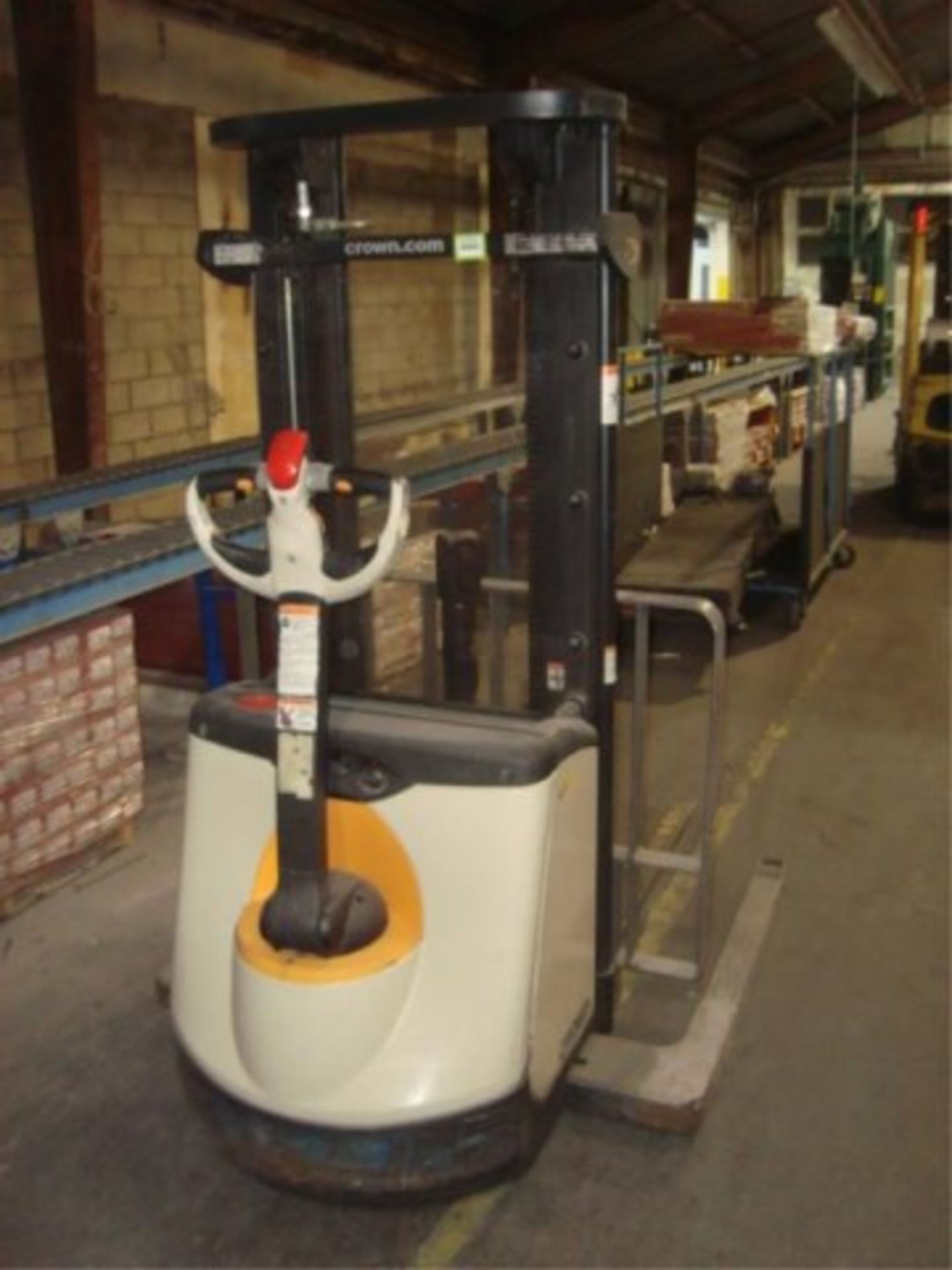 2,000 lb. Cap Electric Walkie Stacker Lift - Image 10 of 12