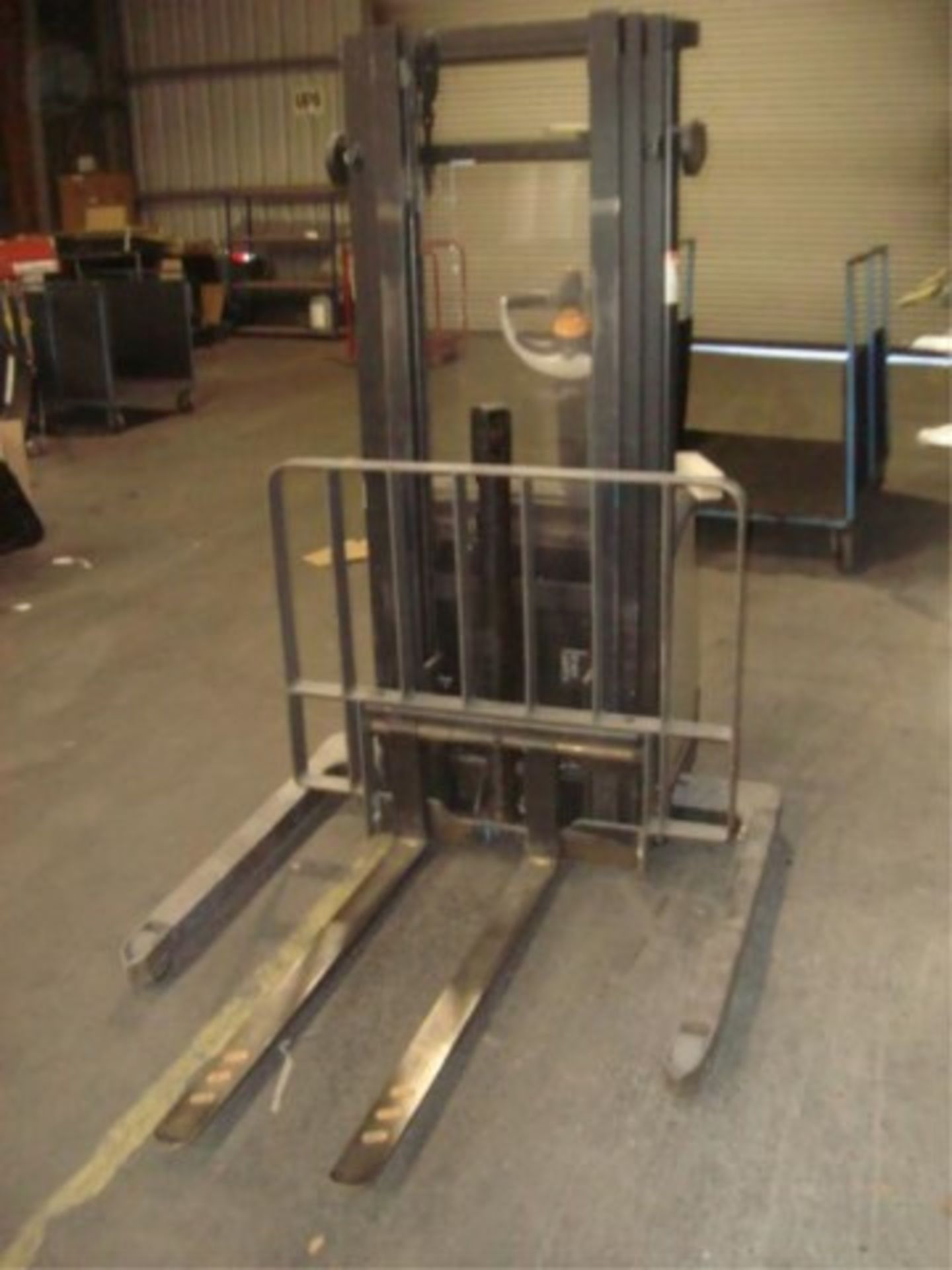 2,000 lb. Cap Electric Walkie Stacker Lift - Image 12 of 12