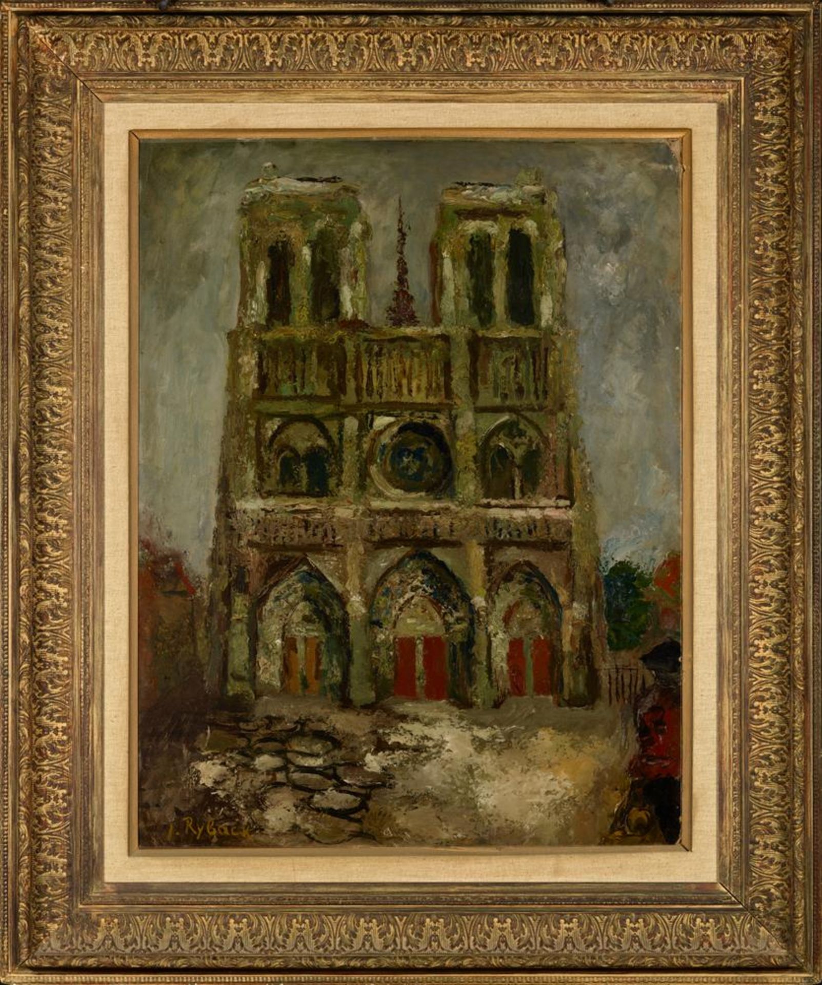 ISSACHAR BER RYBACK (1897-1935) Notre Dame de Paris - signed ‘I Ryback’ (lower [...] - Bild 2 aus 2