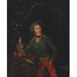 MAILLE MARIE PILTET, XIX CENTURY Portrait of Count Roger de Damas (1765—1823). Late [...]