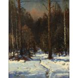 WIKTOR KORECKI (1890-1980) Winter Forest - signed ‘Wiktor Korecki’ (lower [...]