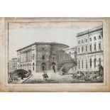 TWO VIEWS OF SAINT PETERSBURG, 1823. - а.View of the Exchange. Artist O. Herman. 41 [...]