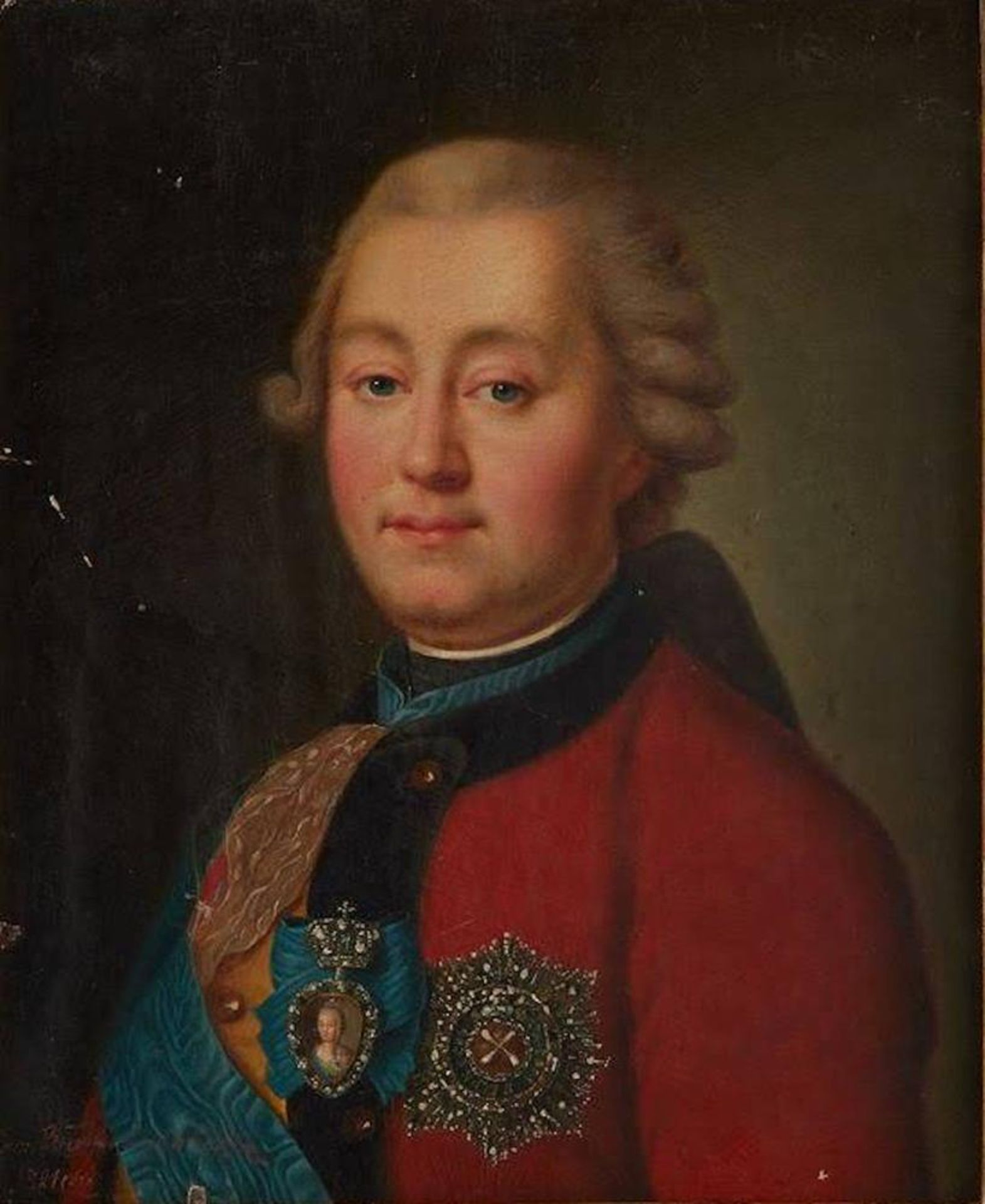 UNKNOWN RUSSIAN ARTIST, early XIX century Portrait of Prince Grigory Grigoryevich [...]