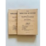 IKONNIKOV N.F. (1885-1970) La noblesse de Russie: copie des livres généalogiques de [...]