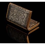 GILDED PUFF-BOX - Metal, gilding . Good condition - - ПОЗОЛОЧЕННАЯ [...]