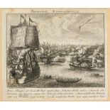 I.KIBLER, THE SECOND BATTLE OF ROCHENSALM, 1790. - Engraving. 16 x 18.5 cm. - - [...]