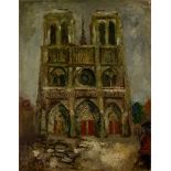 ISSACHAR BER RYBACK (1897-1935) Notre Dame de Paris - signed ‘I Ryback’ (lower [...]