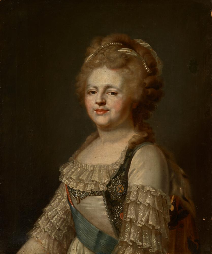 ATTRIBUTED TO JOHANN BAPTIST VON LAMPI (1751-1830) Portrait of the Empress Maria [...]