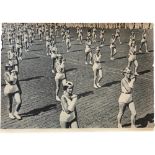 ALEXANDER RODCHENKO (1891-1956) Swordswomen. Sports parade on the Red square. 1936. - [...]