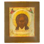 AN ICON «THE HOLY MANDYLION» Vladimir Region, mid-XIX c Wood, gesso, gold leaf, [...]