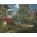 SERGEI LASTOCHKINE (1927-1992) Repin’s Dacha near St Petersburg - signed in [...]