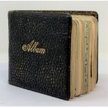 AVIATIONAutograph album signed by a series of pioneering aviators, English cricketers, and other