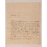 ALEXANDRE-CHARLES DE MONTGOLFIER (1737- 1794)Letter signed in his capacity as counsellor of the