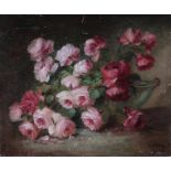 VANDIERES (xx) Peoniessigned ‘Vandieres’ (lower right) oil on canvas 46 x 55 cm Provenance: