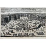 [VERSAILLE] PIERRE AVELINE (1656-1722)View of Versailles, end of XVII century etching on paper 25.