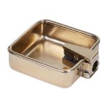 SILVER-GILT PENCIL SHARPENER, CARTIER PARIS, 19355 x 5,5 cm Weight: 80 gr