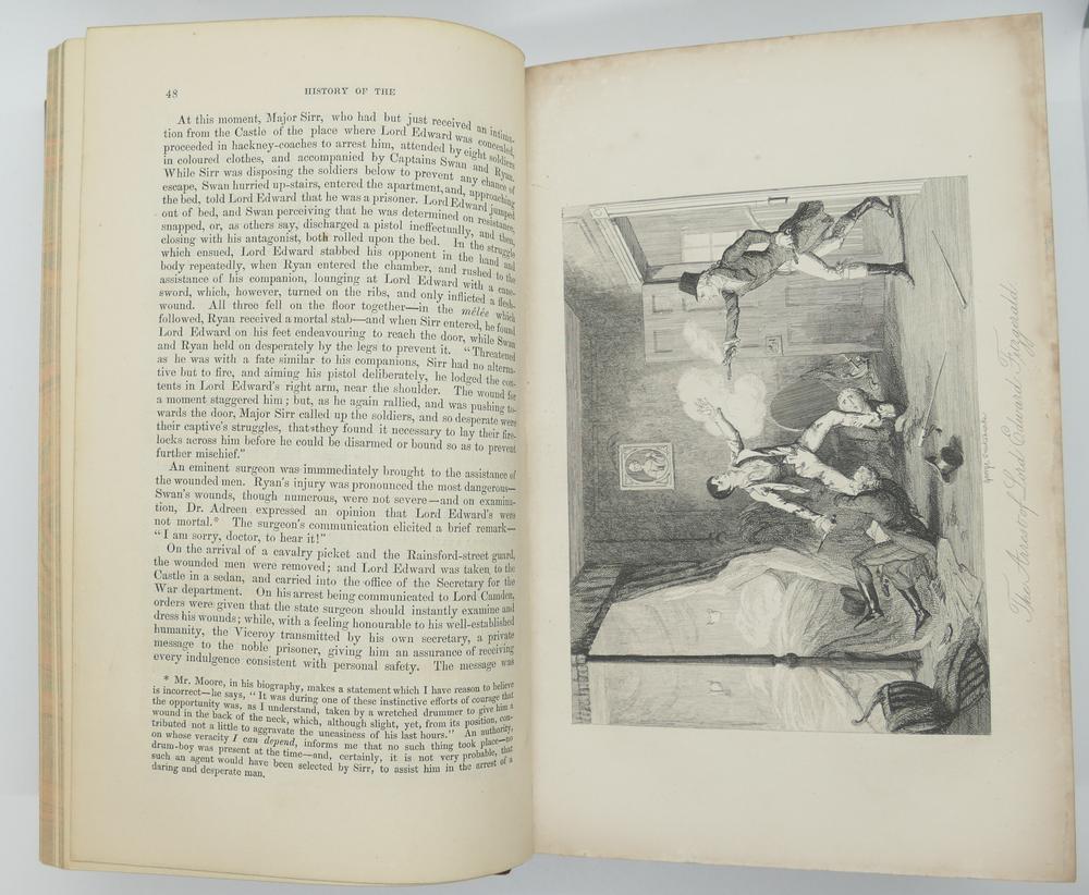 WILLIAM HAMILTON MAXWELL (1792-1850)History of the Irish Rebellion, in 1798; with Momoirs of the - Image 2 of 2