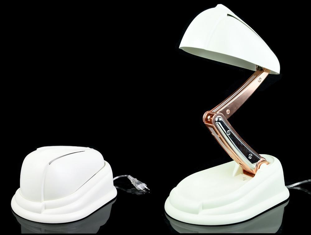 PAIR OF TABLE LAMPS AFTER THE 1944 MODEL FROM ETABLISSEMENTS JUMO, founded by Yves Jujeau and - Image 3 of 3