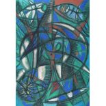 ERIC MASSHOLDER (B. 1960) Kaleosigned (along left edge) mixed media pastel on paper 104 x 59 cm