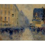 ELIE ANATOLE PAVIL (1873-1948) Paris, Porte St. Denisoil on canvas 39 x 46 cm Provenance: Myers Fine