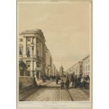 André Durand (1807-1867) Auguste Raffet (1804-1860) Nevsky Prospekt, July 16, 1839 lithograph on
