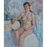 Titarenko Maria Anatolyevna (1968) Nude oil on canvas 110 x 90 cm painted in 1993