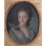 Johann Bardou (second half of 18th century) after Fyodor Rokotov Portrait of a lady pastel on