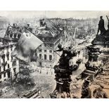 YEVGENY KHALDEI (1917-1997) Victory Flag over Reichstag, 1945 Inscription in Russian, signed by E.