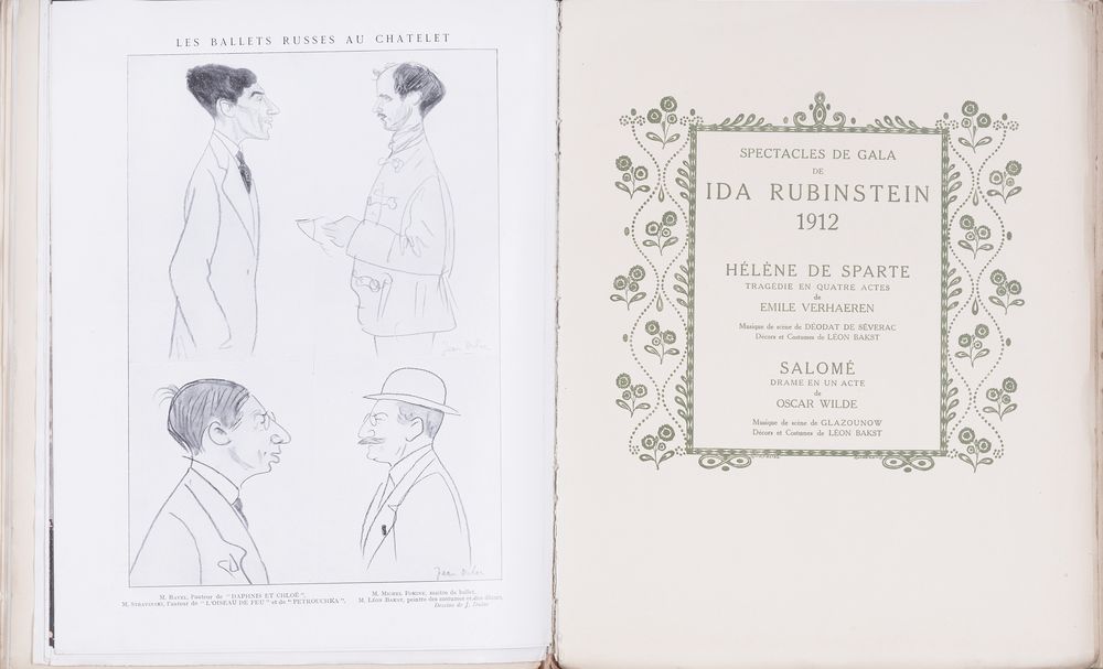 Diaghilev’s ballets russes Collection des plus beaux numéros de Comoedia Illustré et des - Bild 2 aus 5