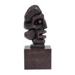 ERNST NEIZVESTNY (1925-2016) Profile (sculpture) signed in Cyrillic ‘E Neiz’ (on support) bronze