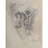 ERNST NEIZVESTNY (1925-2016) signed ‘E.Neizvestny’ (lower right) pencil on paper 25 x 31 cm